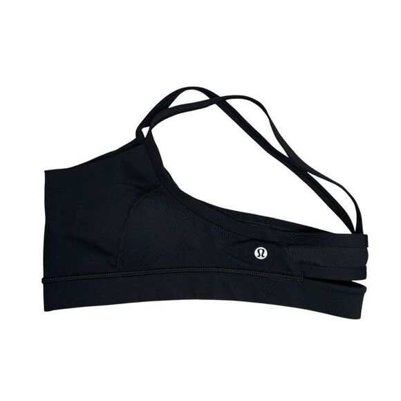 Lululemon Women's Size 8 Black Padded Sprots Bra - Picture 2 of 6